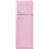 Smeg FAB30RPK6UK 60cm 50’s Style Fridge Freezer Right Hand Hinged In Pastel Pink