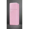Smeg FAB30RPK6UK 60cm 50’s Style Fridge Freezer Right Hand Hinged In Pastel Pink