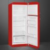 Smeg FAB30RRD6UK 60cm 50’s Style Fridge Freezer Right Hand Hinged In Red