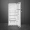 Smeg FAB30RSV6UK 60cm 50’s Style Fridge Freezer Right Hand Hinged In Silver