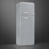 Smeg FAB30RSV6UK 60cm 50’s Style Fridge Freezer Right Hand Hinged In Silver
