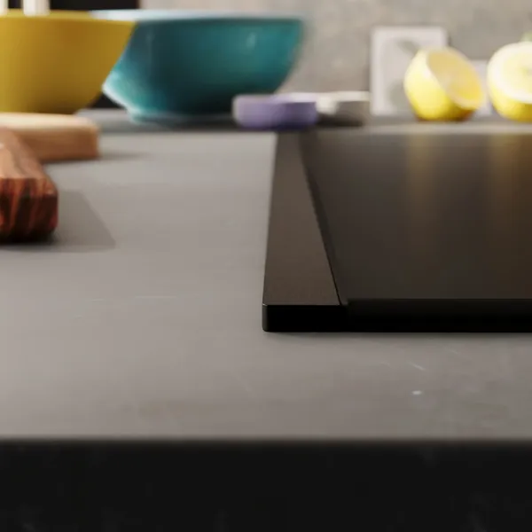 Neff V68YYX4B0 Flex Design 80cm Induction hob with Integrated Ventilation System in Matt Black