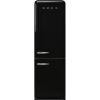 Smeg FAB32RBL6UK 60cm 50’s Style Fridge Freezer Right Hand Hinged In Black