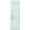 Smeg FAB32RPG6UK 60cm 50s Style Fridge Freezer Right Hand Hinge In Pastel Green