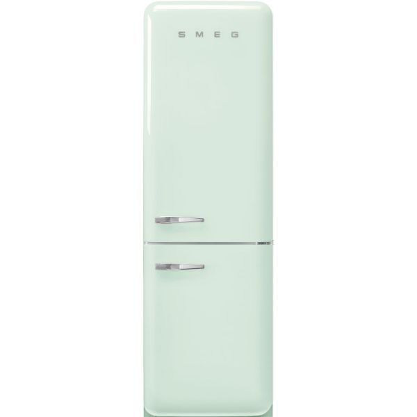 Smeg FAB32RPG6UK 60cm 50s Style Fridge Freezer Right Hand Hinge In Pastel Green