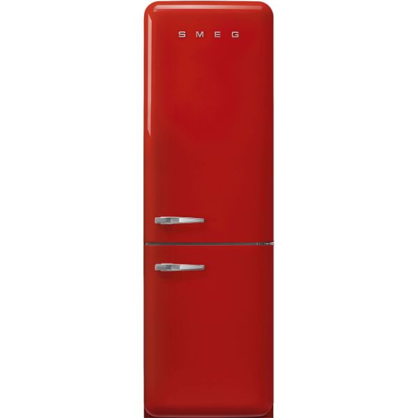 Smeg FAB32RRD6UK 60cm 50s Style Fridge Freezer Right Hand Hinge In Red