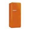 Smeg FAB28LOR6 60cm 50s Style Fridge with Icebox Left Hand Hinge In Orange