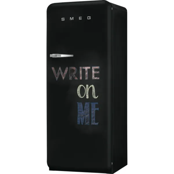 Smeg FAB28RDBB6 60cm Freestanding Fridge Right Hand Hinge in Blackboard Finish