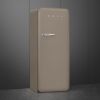 Smeg FAB28RDTP6 60cm 50s Style Fridge with Icebox Right Hand Hinge In Taupe