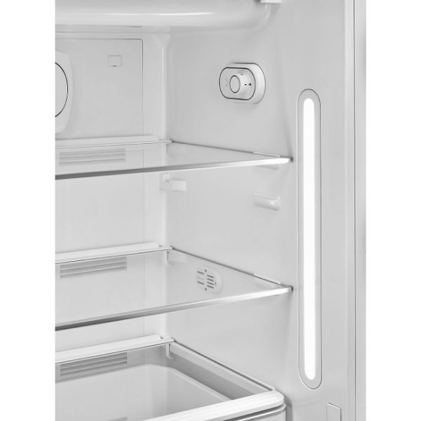 Smeg FAB28RDUJ6 60cm 50s Style Fridge with Icebox Right Hand Hinge In Union Jack