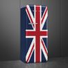 Smeg FAB28RDUJ6 60cm 50s Style Fridge with Icebox Right Hand Hinge In Union Jack