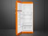 Smeg FAB30LOR6 60cm 50’s Style Fridge Freezer Left Hand Hinged In Orange