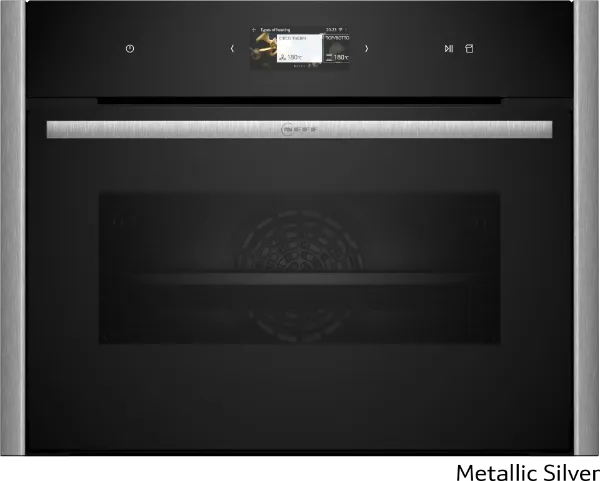Neff C29FS3AY0 Flex Design N90 Built-in Compact Oven with Steam Function 60 x 45cm