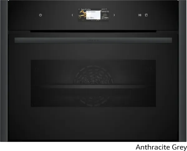 Neff C29FS3AY0 Flex Design N90 Built-in Compact Oven with Steam Function 60 x 45cm