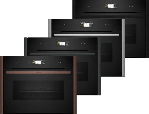 Neff C29FS3AY0 Flex Design N90 Built-in Compact Oven with Steam Function 60 x 45cm