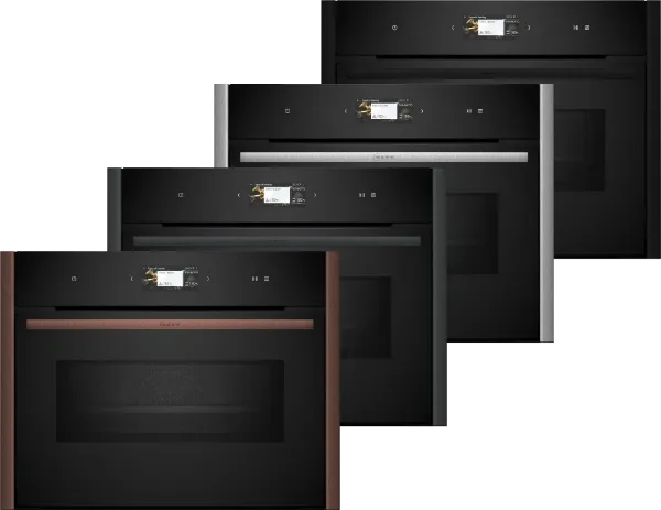 Neff C29MS7KY0 Flex Design N 90 Built-in Compact Oven with Microwave Function 60 x 45 cm