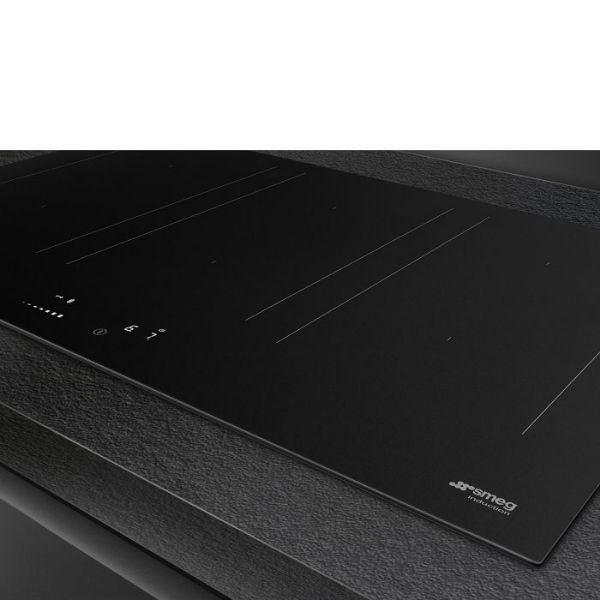 Smeg SIM3864N 80cm Classic Induction Hob in Matt Black