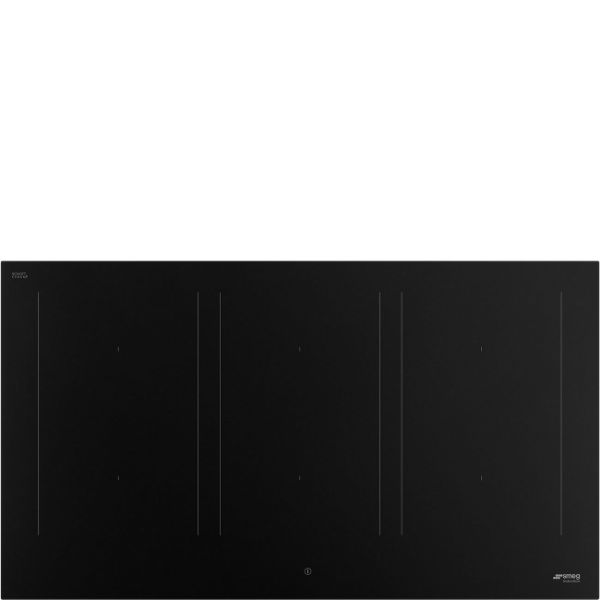 Smeg SIM3964N 90cm Induction Auto-Vent 2.0 Hob in Matt Black