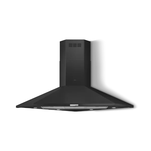 Elica ACUTA-BLK Wall Mounted Cooker Hood in Black 