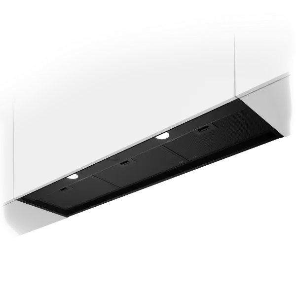 Elica BOXIN-LX-BL-120 Boxin Lux 120cm Integrated Hood in Black