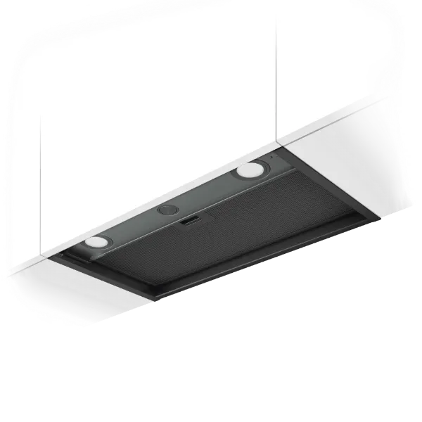 Elica BOXIN-LX-BL-60 Boxin Lux 60cm Integrated Cooker Hood in Black