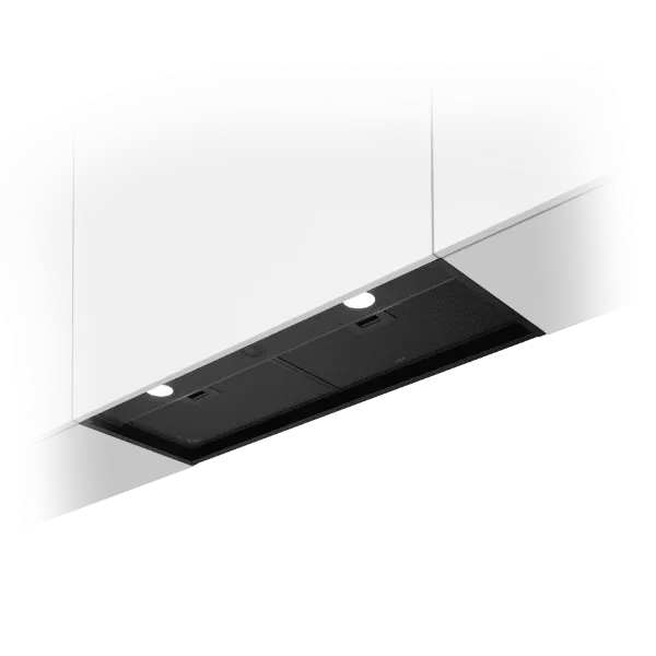 Elica BOXIN-LX-BL-90 Boxin Lux 90cm Integrated Hood in Black