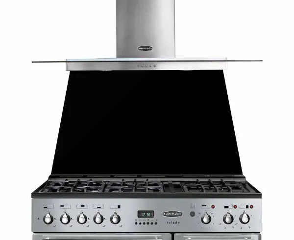 Rangemaster 74740 Toledo 90 Metallic Splashback - TOLSP90MG/ - Clearance