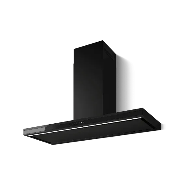 Elica ELEMENT-BLK-120 Element 120cm Wall Mounted Cooker Hood in Black