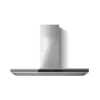 Elica ELEMENT-SS-120 Element 120cm Wall Mounted Cooker Hood in Black and Stainless Steel