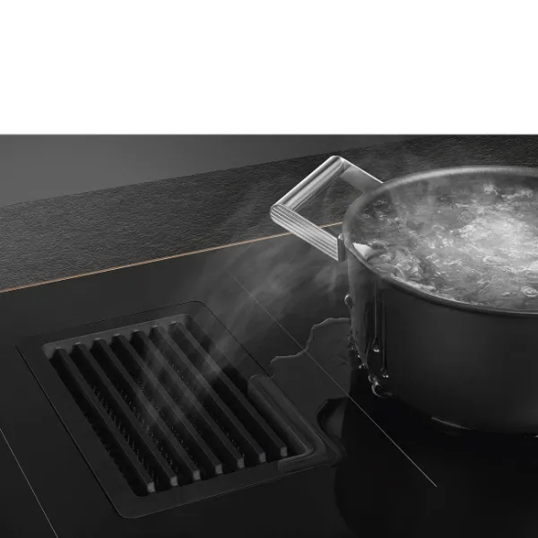 Smeg HOBD682R1 83cm Dolce Stil Novo Venting Induction Hob in Copper Trim