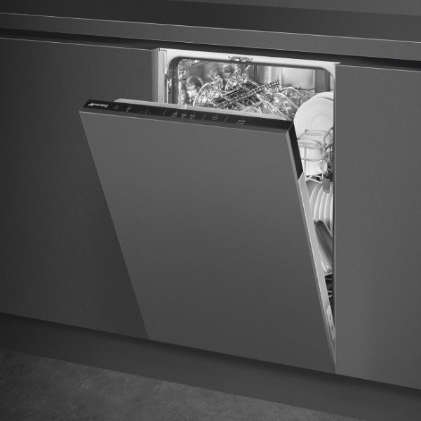 Smeg DI4522D 45cm Integrated Dishwasher in Black