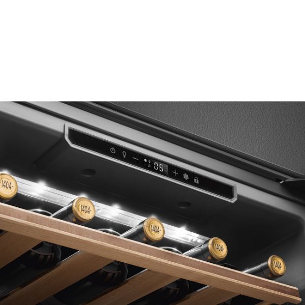 Smeg CVI320XE 45cm Classic Wine Cooler with Reversible Hinge in Stainless Steel