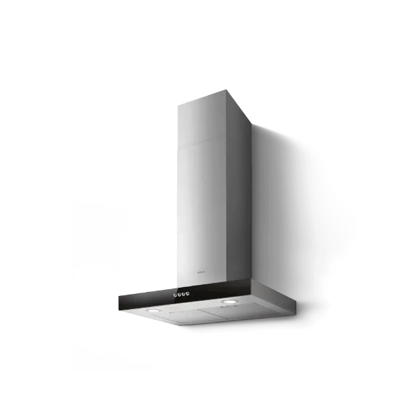 Elica JOYE-60 60cm Wall Mounted Cooker Hood in Black/Stainless Steel