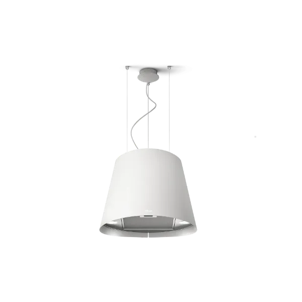 Elica JUNO-LED-WH 50cm Island Pendant Cooker Hood in White