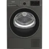 Hotpoint CHD94MGBSUK 9kg Fabric Care Heat Pump Tumble Dryer with HomeWhiz in Grey