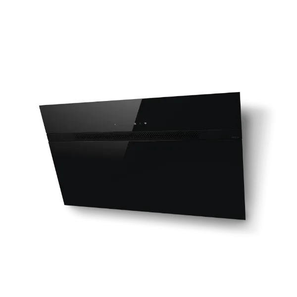Elica NEAT-BLK-80 80cm Wall Mounted Cooker Hood in Black