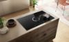 Elica NT-SW-LUX-BA NikolaTesla Switch Lux Evo 80cm Venting Hob in Black