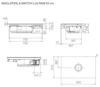 Elica NT-SW-LUX-RA-BA NikolaTesla Switch Lux Raw 83cm Induction Venting Hob with Back Aspiration Kit – Matt Black Glass