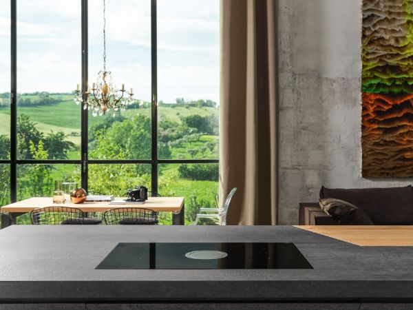 Elica NT-SWH-EVO-BL NikolaTesla Switch 83cm Venting Hob in Black 