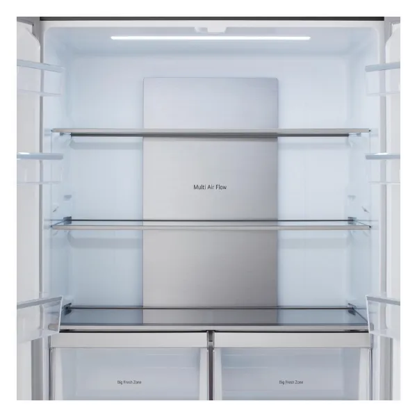 LG GMM42ABBEH American Fridge Freezer - Matte Black