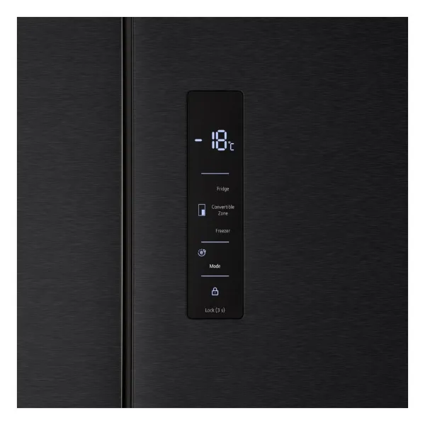LG GMM42ABBEH American Fridge Freezer - Matte Black
