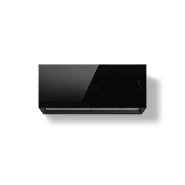 Elica RULES-AT-BL-90 90cm Wall Mounted Cooker Hood in Black