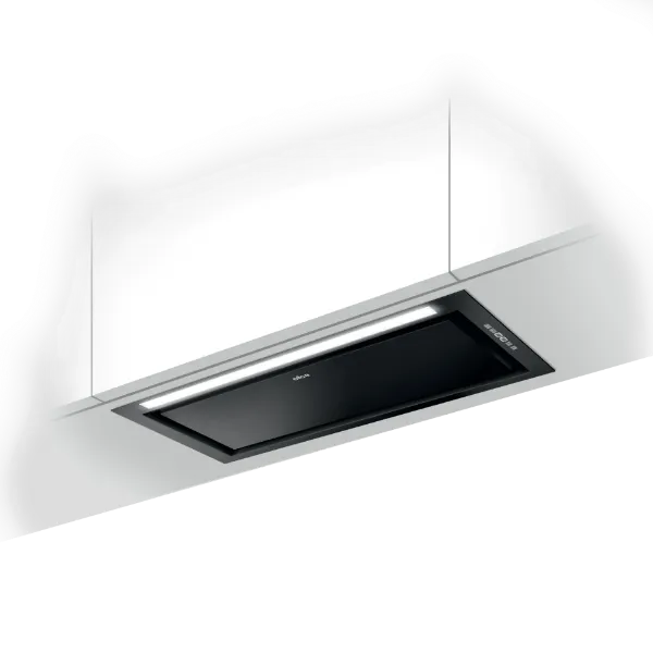 Elica SLK-ADV-PLS-B80 Sleek Advance Plus 80cm Canopy Hood in Matt Black