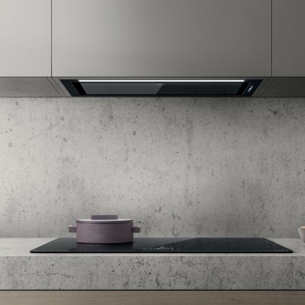 Elica SLK-ADV-PLS-B80 Sleek Advance Plus 80cm Canopy Hood in Matt Black