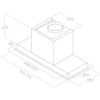 Elica SLK-ADV-PLS-S80 Sleek Advance Plus 80cm Canopy Hood in Stainless Steel