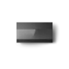 Elica SUPER-PLAT-AT-GR Super Plat 80cm Wall Mounted Cooker Hood in Grey