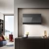 Elica SUPER-PLAT-AT-GR Super Plat 80cm Wall Mounted Cooker Hood in Grey