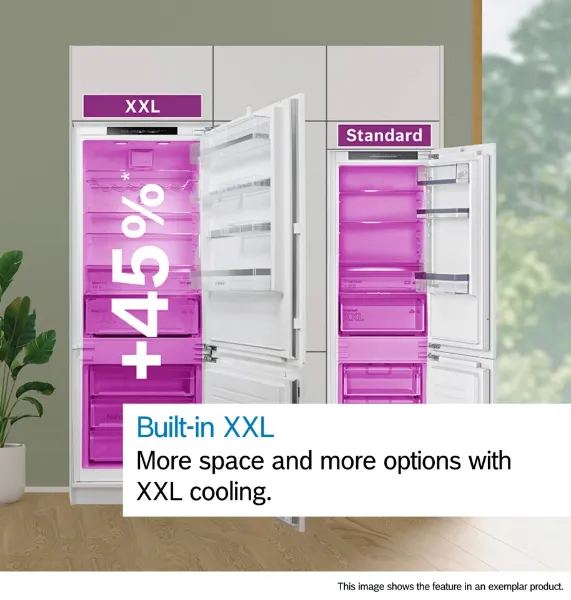 Bosch KBN96NSE1G Series 2 Integrated 70/30 Fridge Freezer 