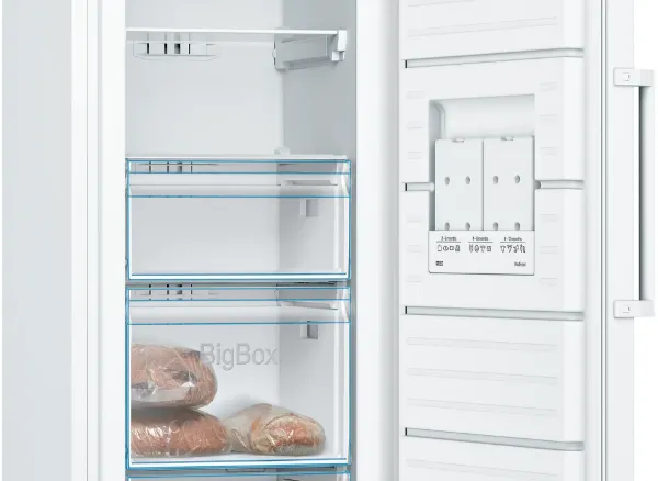 Bosch GSN33VWEPG Freestanding Freezer In White