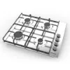 Hisense GM642XHS 60cm Gas Hob - Stainless Steel